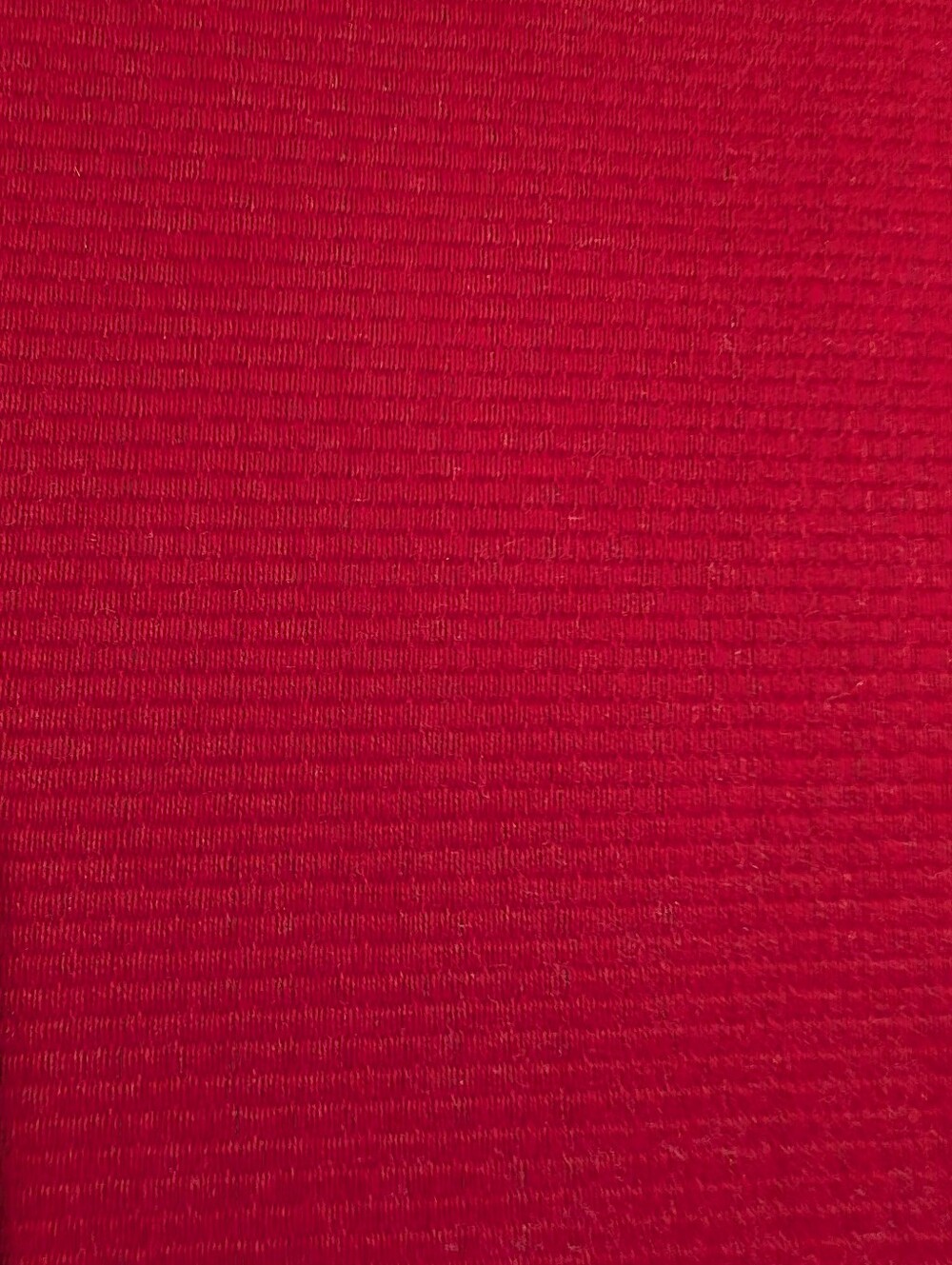 Red ripped Fabric By The Yard. Dense Fabric / Upholstery.  58" wide